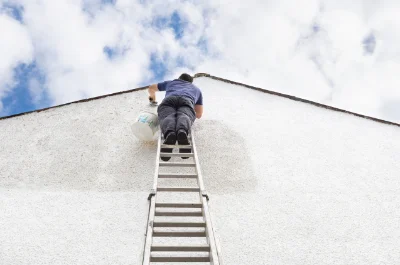 Peinture extérieure à la Ferté Macé — façades et ravalement